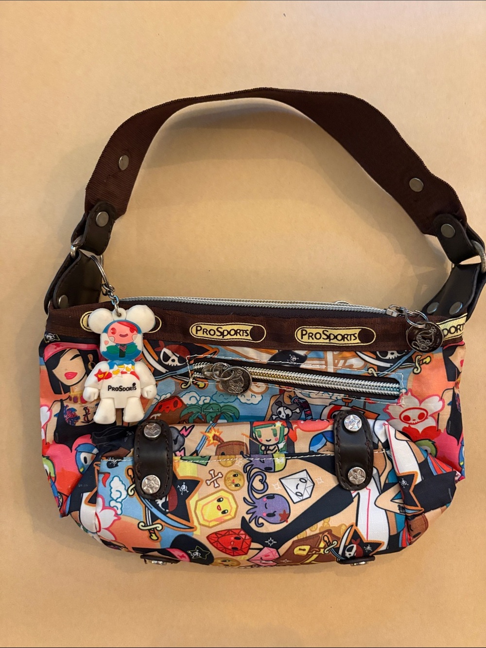 ProSports Tokidoki  Style  Bagette Dolce Purse Pirata